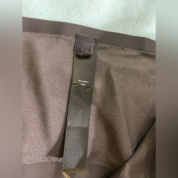 NWOT Skims Mesh Thong Briefs & Mesh Tube Top Adjustable Straps Size M Brown - Picture 4 of 9